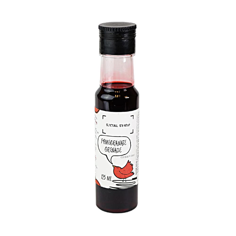 Pomegranate Cordial Mixer 125 ml Social Syryp