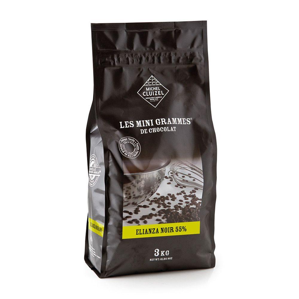 Couverture Elianza Dark 55% MiniGra 3 kg Michel Cluizel