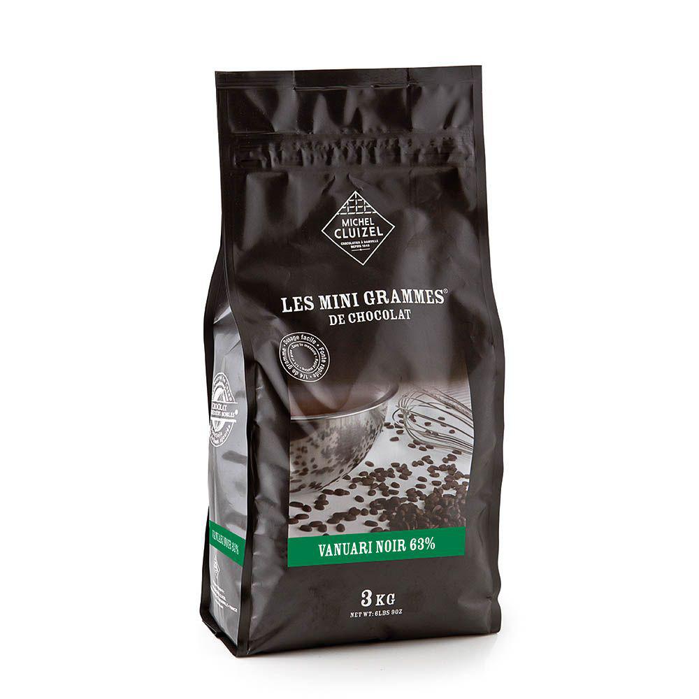 Couverture Vanuari Dark 63% Minigram DEAL 3 kg Michel Cluizel