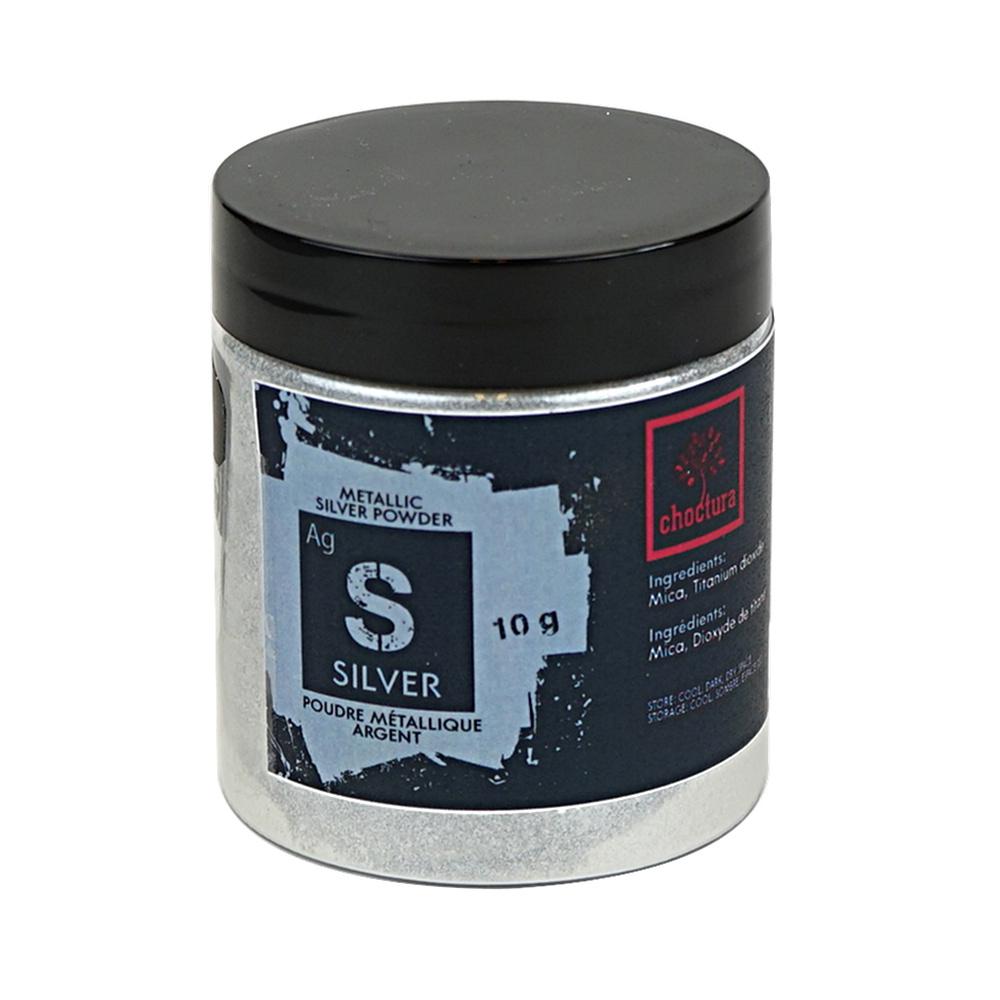 Poudre Métallique Argent- 10 g Choctura