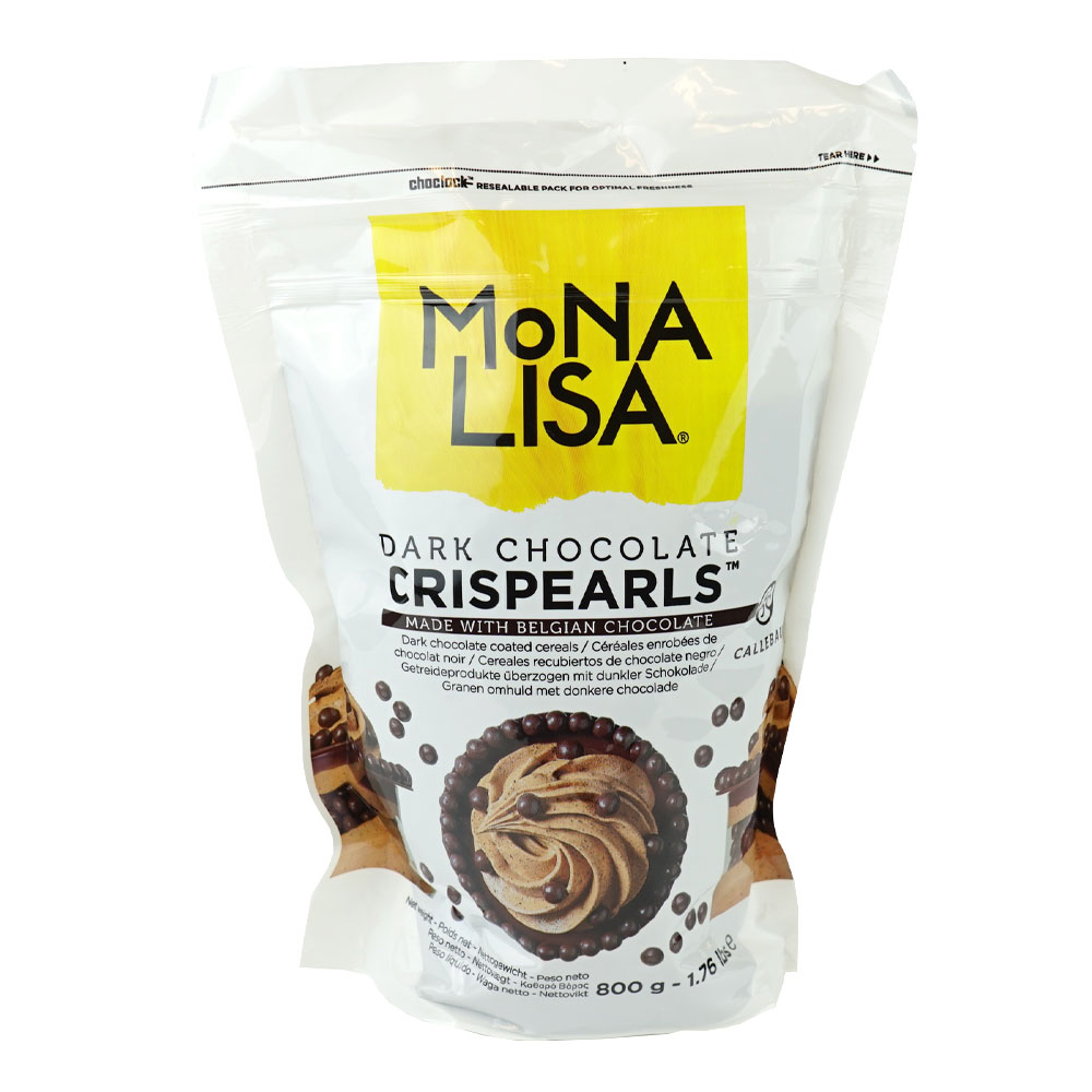 Crispearls Dark Chocolate 800 g Mona Lisa