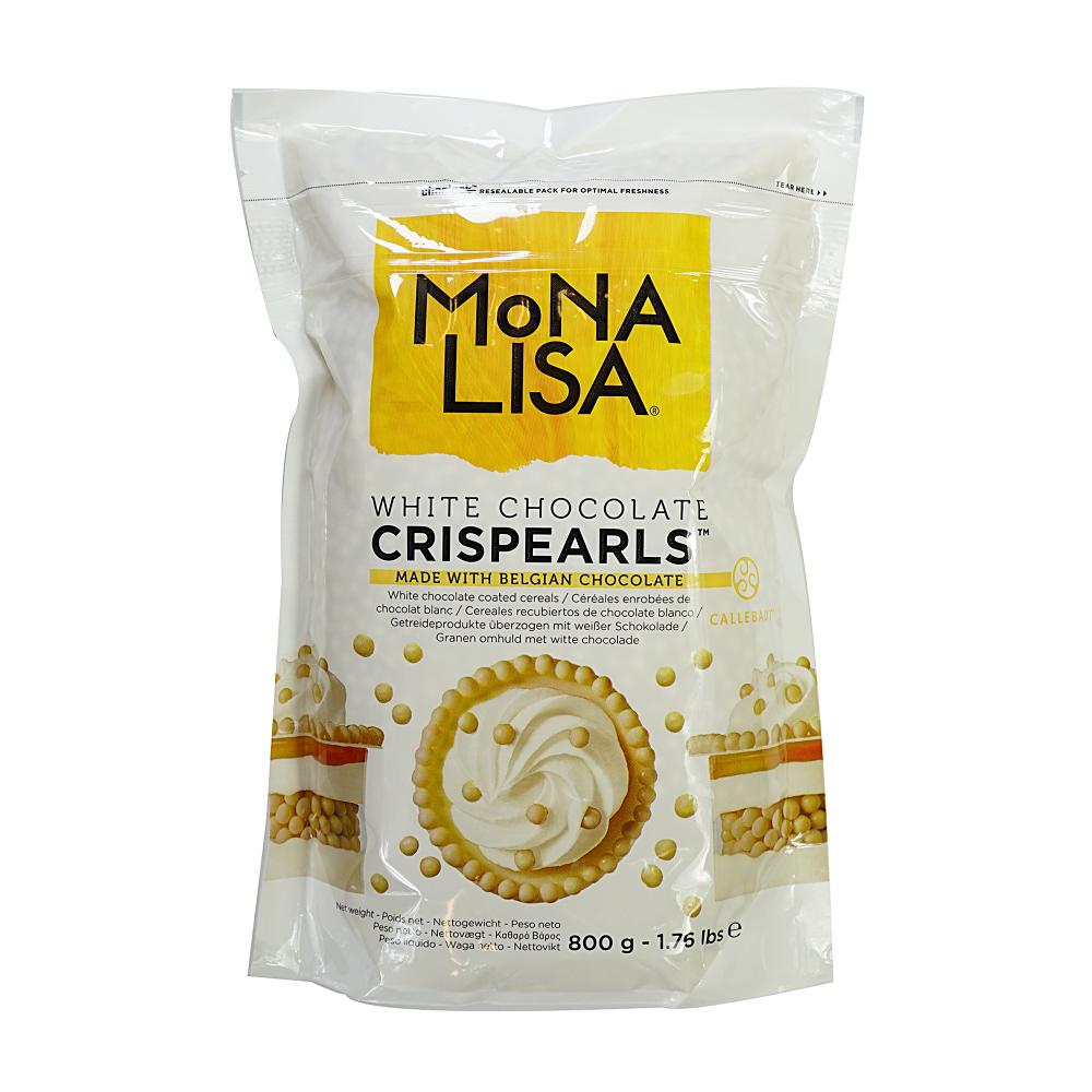 Crispearls White Chocolate 800 g Mona Lisa