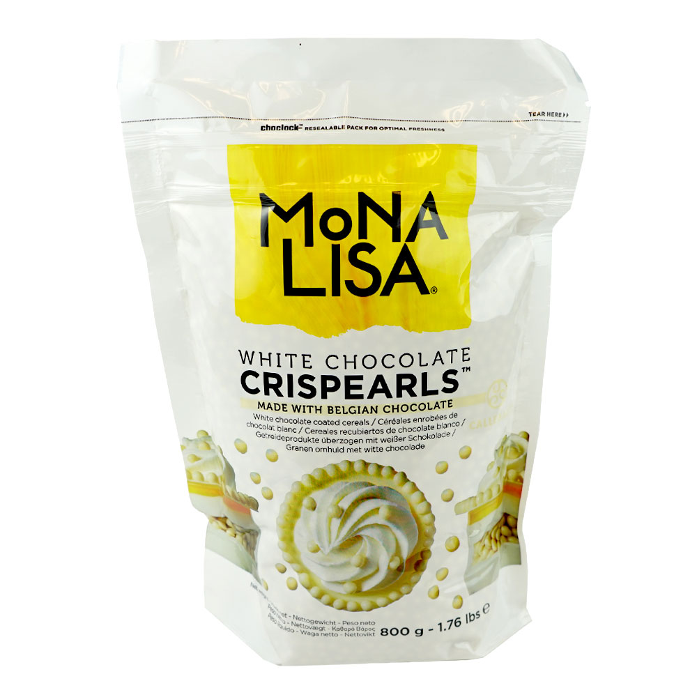 Crispearls White Chocolate 800 g Mona Lisa