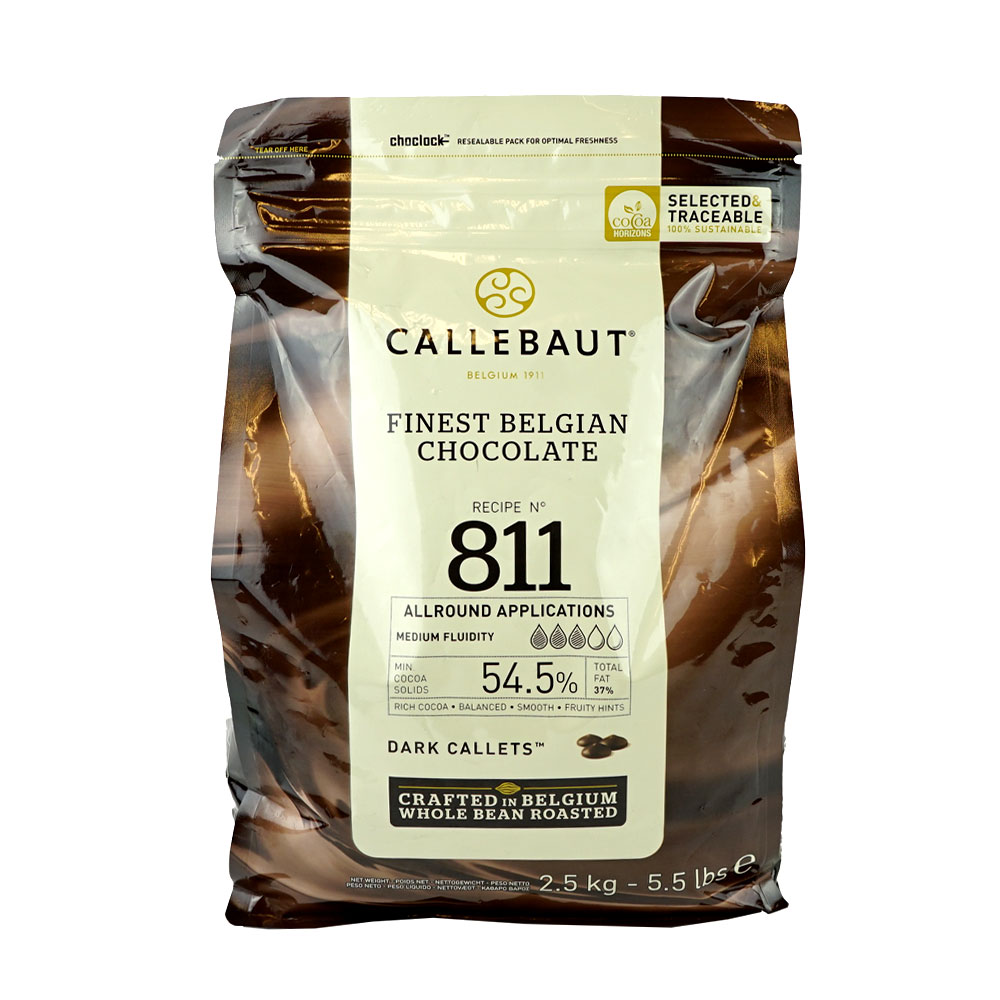 Semi Sweet 811 Callets 2.5 kg Callebaut