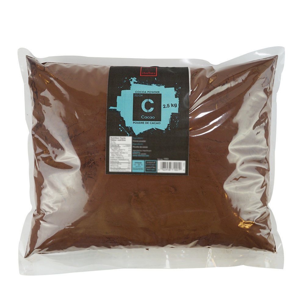 Cacao en poudre 22/24 2.5 kg Choctura