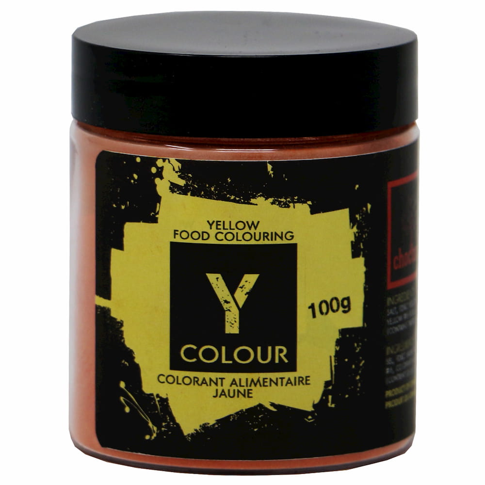 Colorant Alimentaire Jaune 100 g Choctura