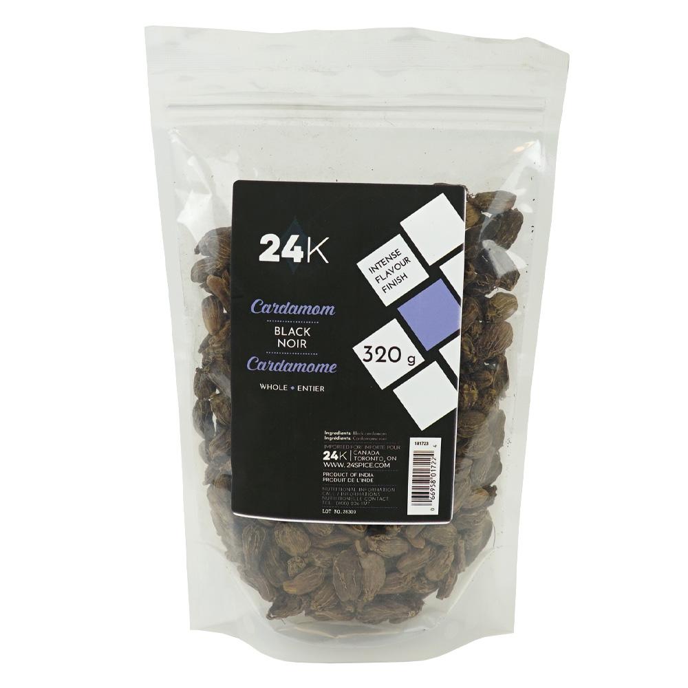 Cardamom Whole Black 320 g 24K