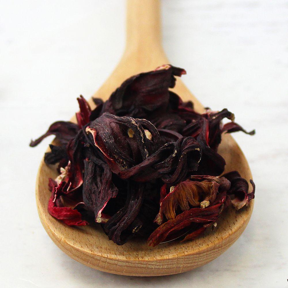 Hibiscus Flower Whole 454 g Dinavedic