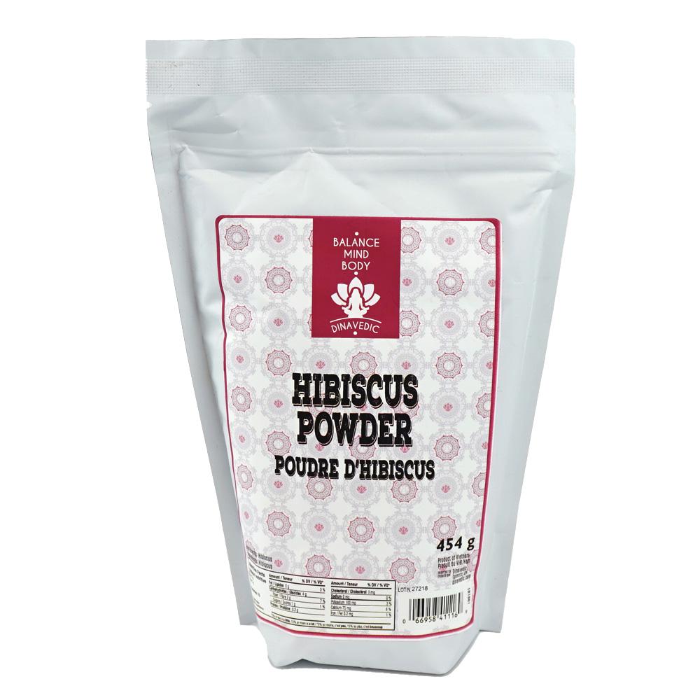 Hibiscus Powder 454 g Dinavedic