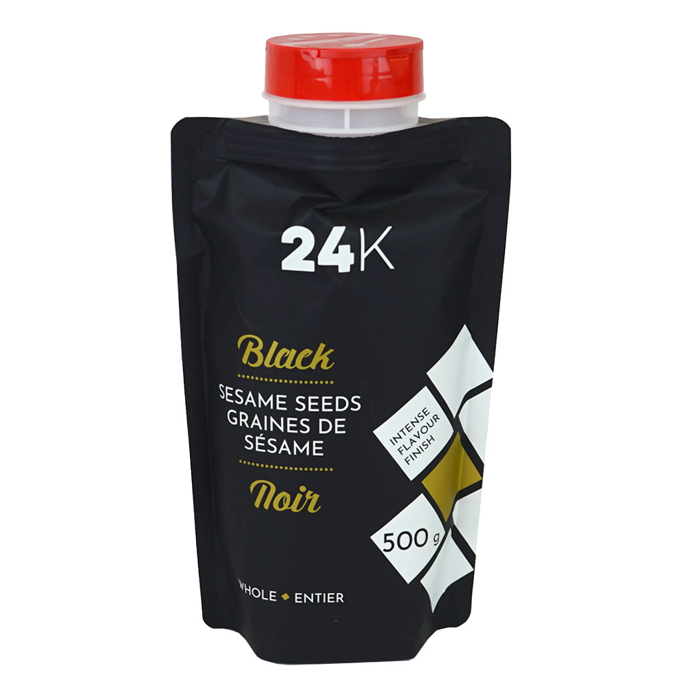 Sesame Seeds Whole Black 500 g 24K