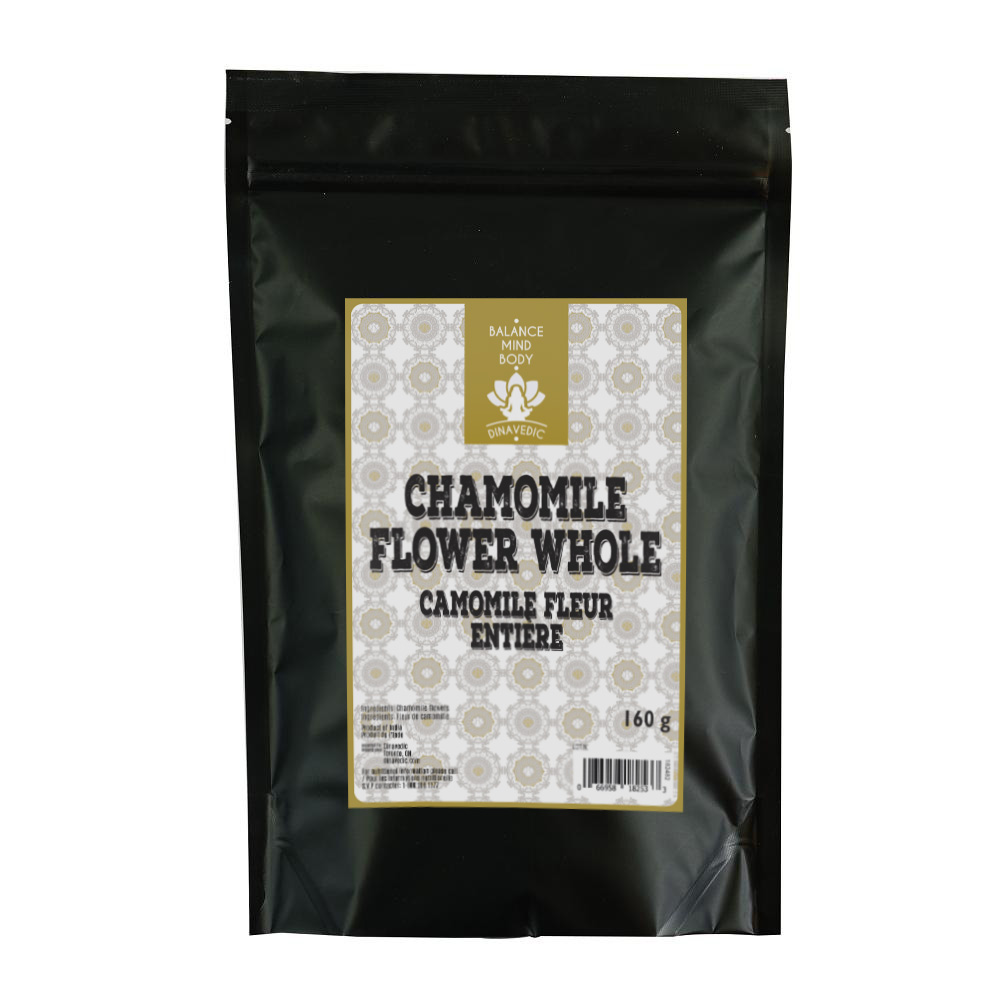 Chamomile Flower Whole 160 g Dinavedic