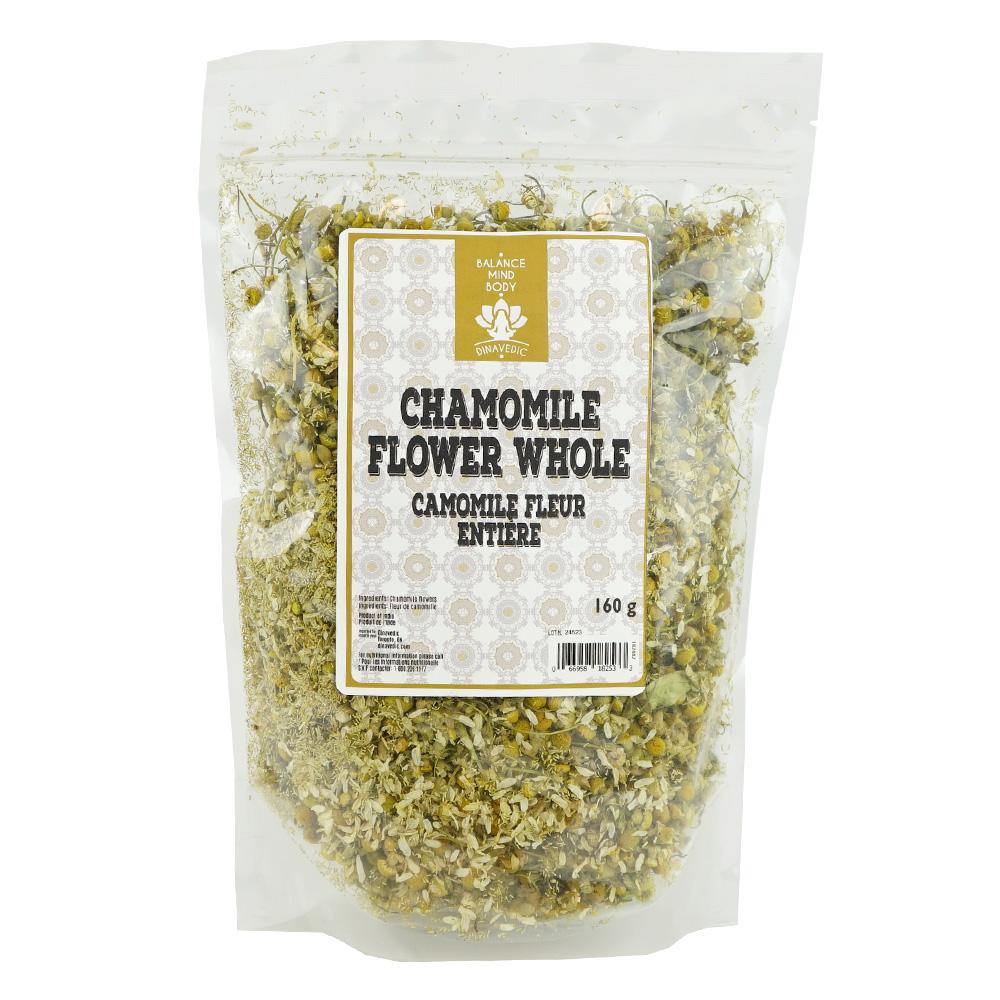 Chamomile Flower Whole 160 g Dinavedic