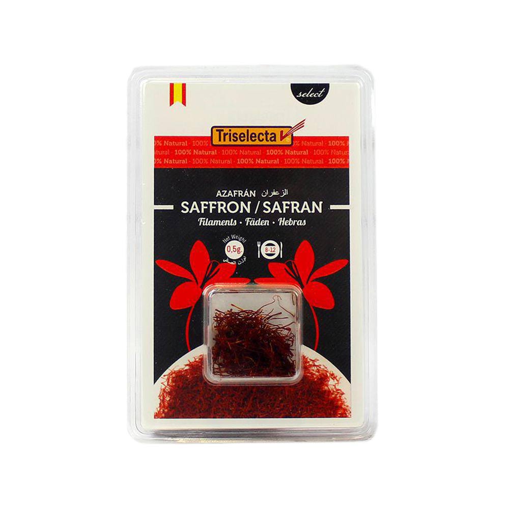 Safran en Boîte Transparente 0.5 g Triselecta