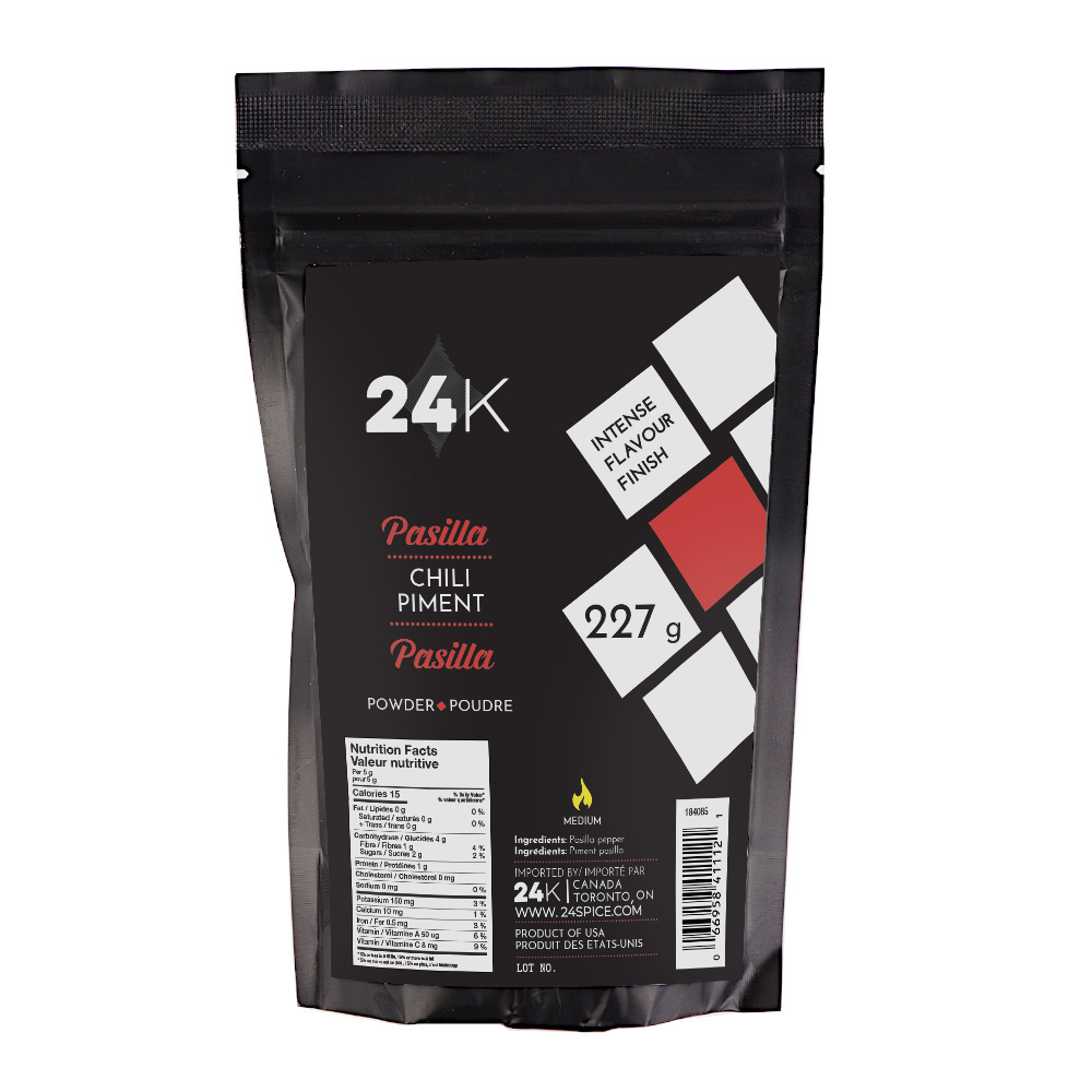 Pasilla Chili Powder 227 g 24K