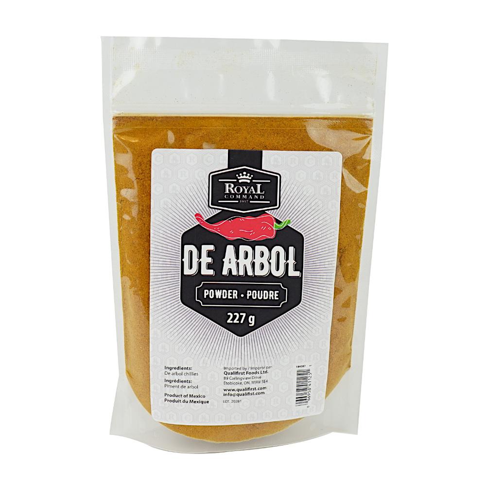 De Arbol Chili Powder - 227 g Royal Command