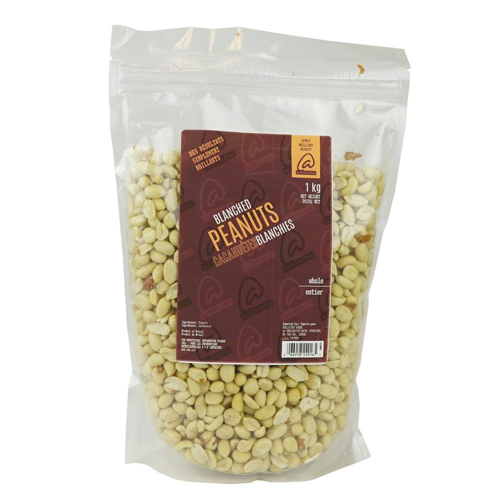 Peanuts Whole Blanched 1 kg Almondena