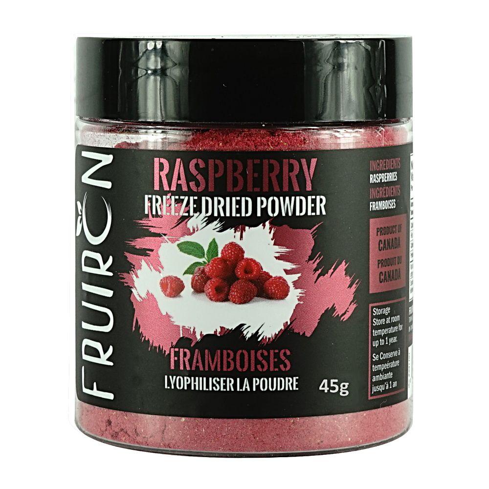 Poudre de Framboise Liophilisée 45 g Fruiron