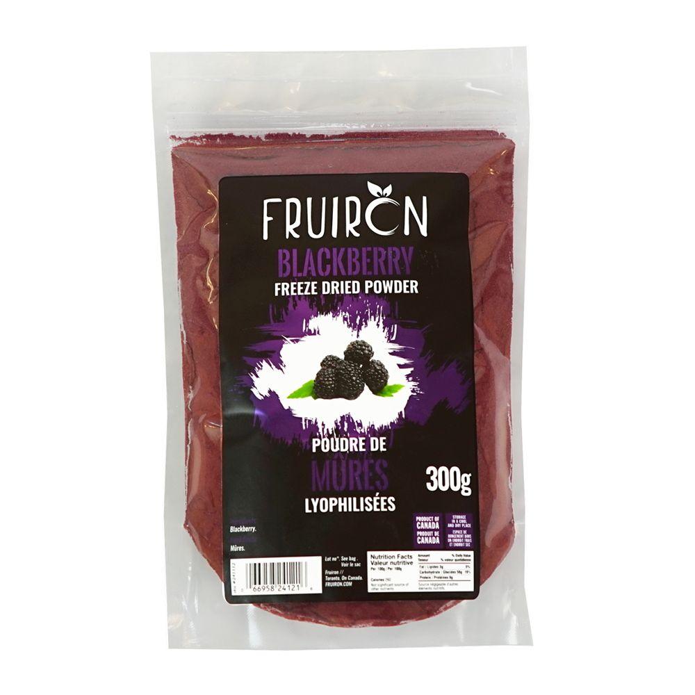 Poudre de Mûre Liophilisée 300 g Fruiron