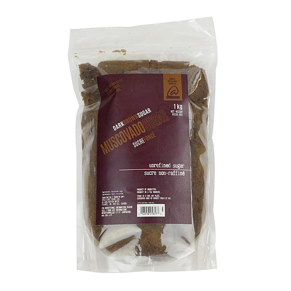 Sucre Muscovado (Noir) 1 kg Almondena