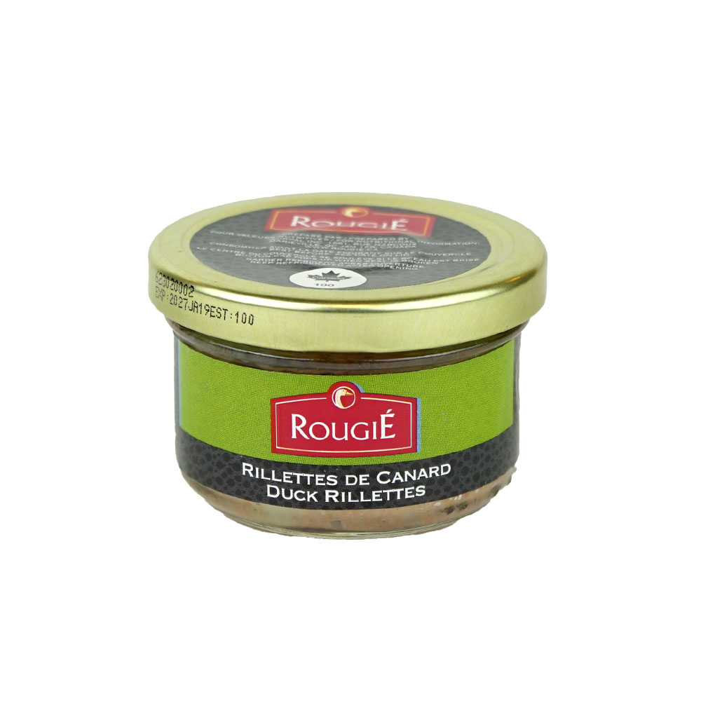 Rillettes 100% Canard 80 g Rougie