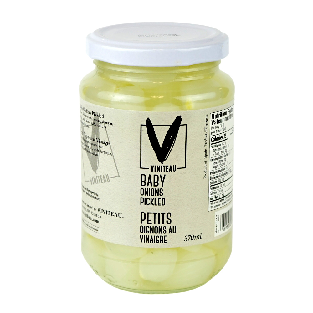 Petits oignons marinés naturels 370 ml Viniteau