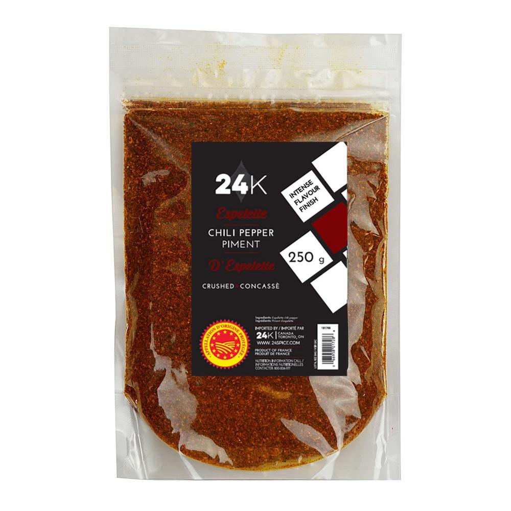 Espelette Chili Pepper Crushed 250 g 24K
