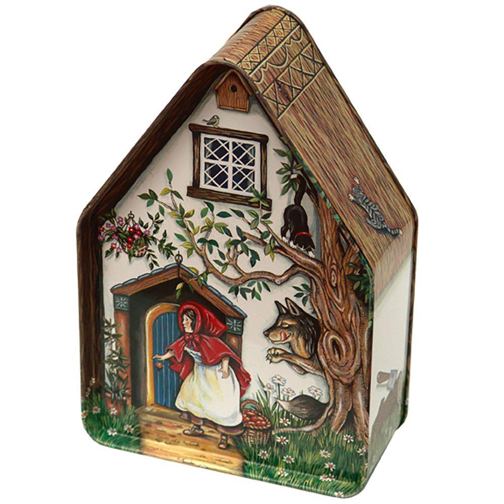 Maison Petit Chaperon Rouge Vide- 1 tin Silver Crane