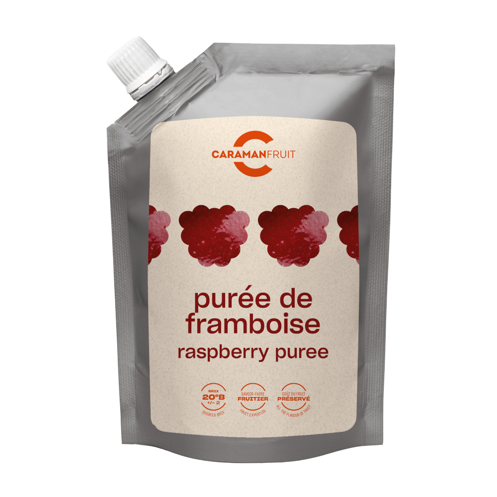 Raspberry Puree 1 kg Caramanfruit