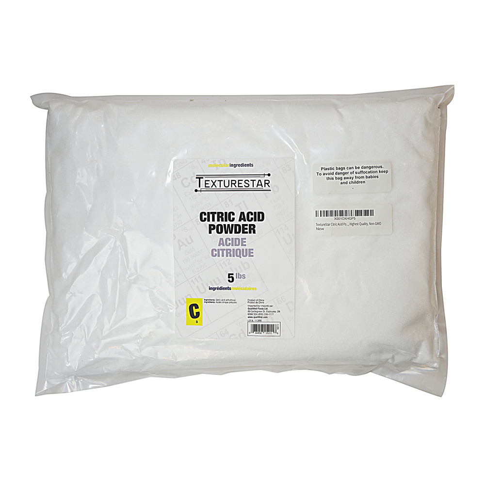 Citric Acid Powder - 5 lbs Texturestar