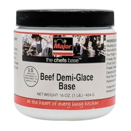 [020360] Beef Demi Glace Base Paste Gluten Free 454 g Major