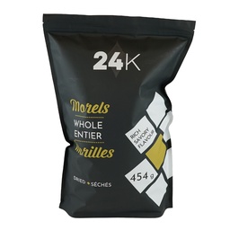 [050414] Morilles entières sèches 454 g 24K