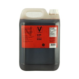 [143050] Vinaigre de Vin Rouge 2an (6%) Or 5 L Viniteau