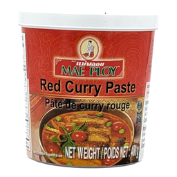 [181838] Red Curry Paste Thai 400 g Mae Ploy