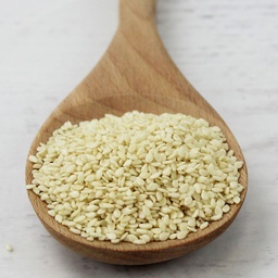 [182061] Sesame Seeds Whole White 5 lbs 24K