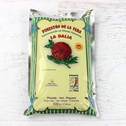 [184134] Smoked Hot Paprika de la Vera 500 g La Dalia