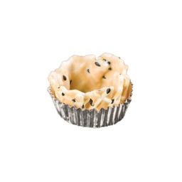 [236304] Black Sesame Basket Cups 4cm 120 pc La Rose Noire