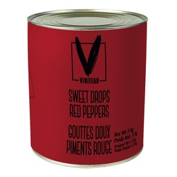 [060594] Sweety Drop Peppers Red 3 kg Viniteau
