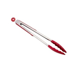 [ARTG-8029R] Tongs Silicone  7", 9", 12" Set Red Artigee