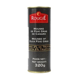 [070114] Mousse Foie Gras Canard +2% Truffe 320 g Rougie