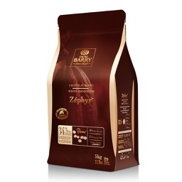 [172999] Zephyr 34% White Chocolate Couverture 5 kg