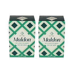 [183634-2] Sea Salt Flakes UK Organic 2 x 240 g Maldon