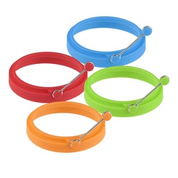 [ARTG-8061] Silicone Egg Rings 4 pc Artigee