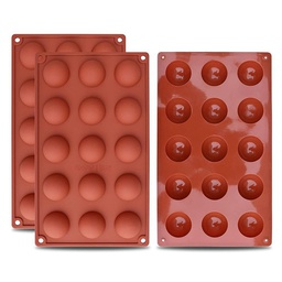 [ARTG-8081] Silicone Cake Mold 15 Cavity 1 pc Artigee