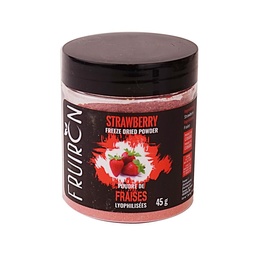 [240989] Poudre de Fraises Lyophilisées 45 g Fruiron