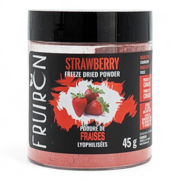 [240989] Poudre de fraise lyophilisée 45 g Fruiron