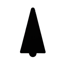 [ARTG-8500B] Planche de base Triangle Mini Cake Noir 115x64mm 5000 pc Artigee