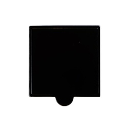 [ARTG-8510B] plateau de base de mini gâteau carré noir 72x72mm 5000 pc Artigee