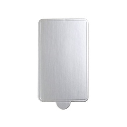 [ARTG-8515S] Rectangle Mini Cake Base Board Silver 100x60mm 5000 pc Artigee