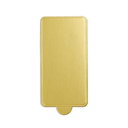 [ARTG-8520G] Rectangle Mini Cake Base Board Gold 102x53mm - 5000 pc Artigee