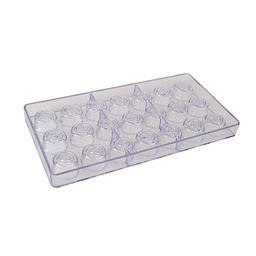 [ARTG-9109] Chocolate Mold Rose 21 Cavity 1 ct Artigee